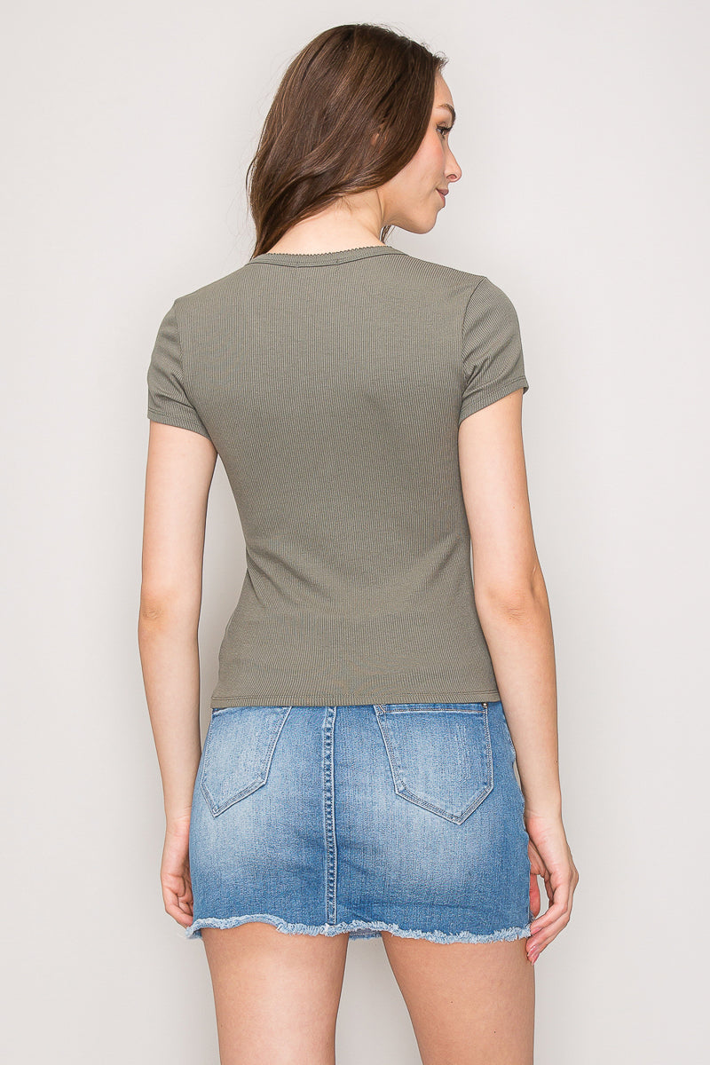 BIJOU BOXY SHORT SLEEVE TOP - WOMEN'S PICKLEBALL SHORT