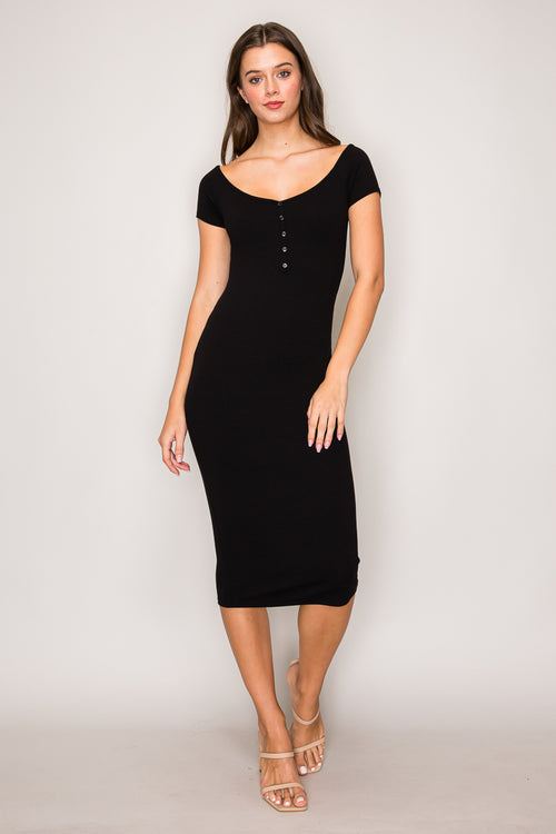 knee length dresses for ladies DY70136