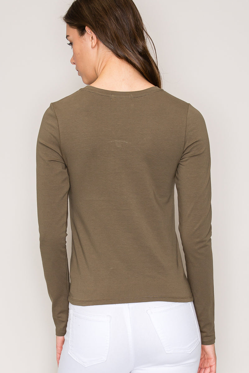 売れ筋商品|||ラルフローレン Tシャツ レディース トップス SHRUNKEN FIT JERSEY LONG SLEEVE TEE - Long sleeved top - cobblestone heather Women's Long Sleeve Crew Neck Fit T-Shirt, Heather Gray S, 1